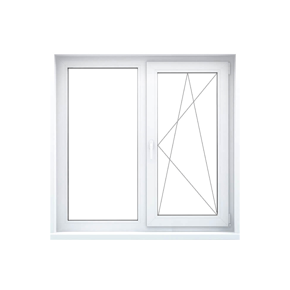 Пластиковое Окно Kaleva DESIGN 1400x1400